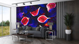 Peel and Stick Wall Mural Conceptual Fruit Art Luxury Design for Restaurant or Creative Studio