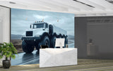 Self-Adhesive Heavy Duty Truck Wallpaper – Modern Industrial Peel and Stick Wall Mural for Living Room or Office