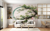 Self-Adhesive Wall Mural – Japanese Sakura Branch For relaxation area