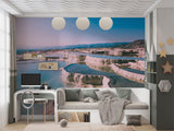 Non-woven wall mural Art wall print “Pamukkale” Turkish landscape art for living room Design for hall or office