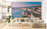 Non-woven wall mural Art wall print “Pamukkale” Turkish landscape art for living room Design for hall or office