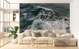 Peel and Stick Wallpaper – Ocean Storm Waves Design for Home and Workspace
