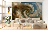 Modern Style Alternative Vision Of The Sky Wall Mural Self-Adhesive Wallpaper For Office "Mosaic Sky" Art Design For Bedroom Large Poster For Living Room Calm Colors ✨