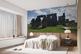 Non-Woven Wall Mural Natural Print Stonehenge Print for Office Wall Art for Living Room Spirit of Nature Design for Relaxation Area