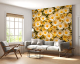 Traditional Wallpaper Elegant Flower Wall Art Nature Decor
