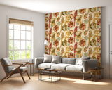 Self-Adhesive Tropical Parrot Wallpaper | Vintage Botanical Birds Pattern | Removable Wall Mural for Living Room Bedroom Interior