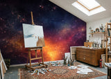 Galaxy Nebula Space Wall Mural - Peel and Stick Wallpaper