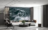 Peel and Stick Wallpaper – Ocean Storm Waves Design for Home and Workspace