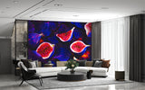 Peel and Stick Wall Mural Conceptual Fruit Art Luxury Design for Restaurant or Creative Studio