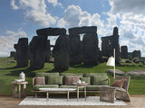 Non-Woven Wall Mural Natural Print Stonehenge Print for Office Wall Art for Living Room Spirit of Nature Design for Relaxation Area