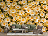 Traditional Wallpaper Elegant Flower Wall Art Nature Decor