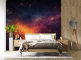Galaxy Nebula Space Wall Mural - Peel and Stick Wallpaper