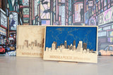 Minneapolis Hometown Personalized Wooden Poster