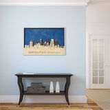 Minneapolis Hometown Personalized Wooden Poster