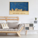 San Diego Wall Art - Personalized Wood Decor