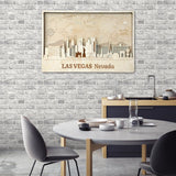 Las Vegas Wall Art Decor - Personalized Wood Decor