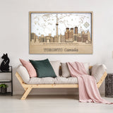 Toronto Wall Decor Wood Wall Art