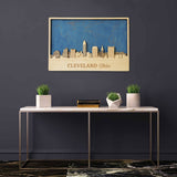  Cleveland - Personalized Wooden Wall Decor