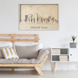  Dallas - Wooden Wall Decor