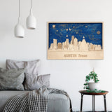 Atlanta - Wooden Wall Art Decor