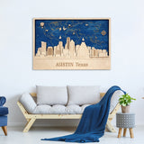 Atlanta - Wooden Wall Art Decor