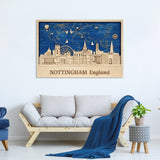 Personalized 3D Map - Nottingham Skyline