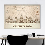 Calcutta - Wooden Wall Decor