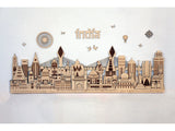  Indian Popular City Landmarks Wooden Wall Art