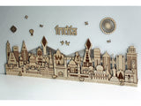  Indian Popular City Landmarks Wooden Wall Art